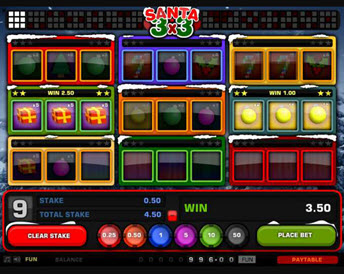 santa 3×3