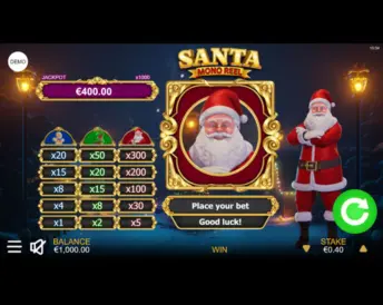 Santa Mono Reel