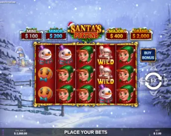 Santa’s Fortune (Spin2Win)