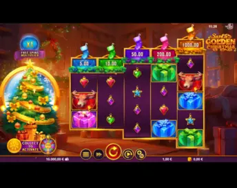 Santa’s Golden Christmas