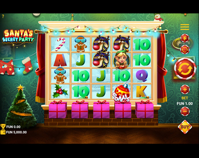 santa's secret party