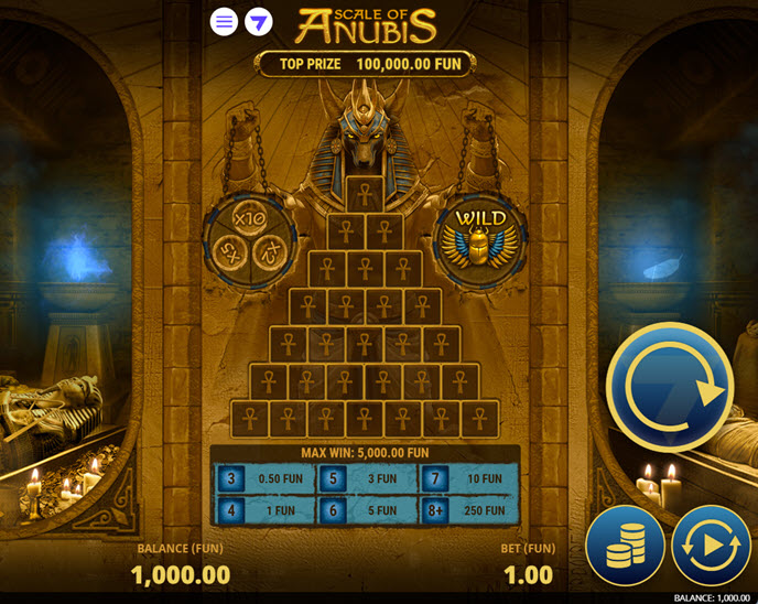 scale of anubis