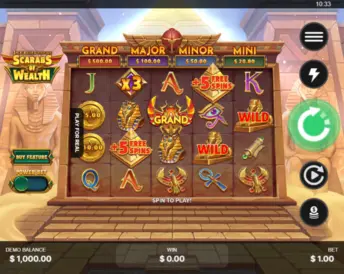 scarabs of wealth