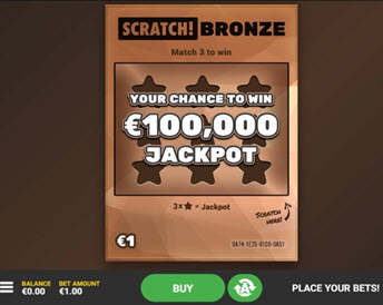 scratch bronze