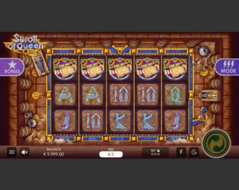 scroll of queen