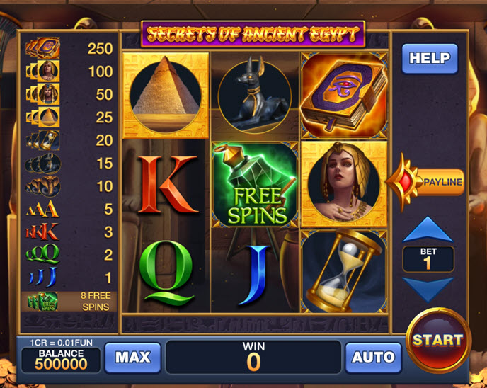 secrets of ancient egypt (3×3)
