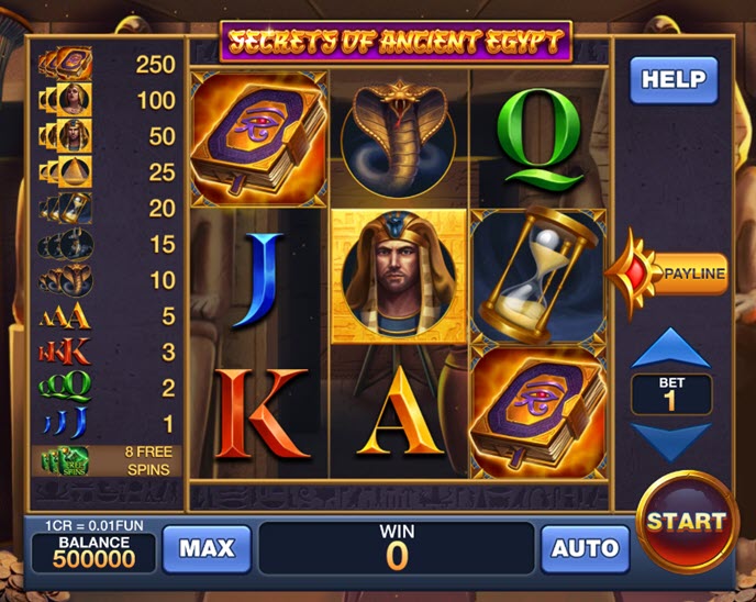 secrets of ancient egypt (pull tabs)