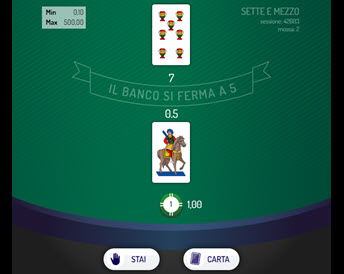 sette e mezzo