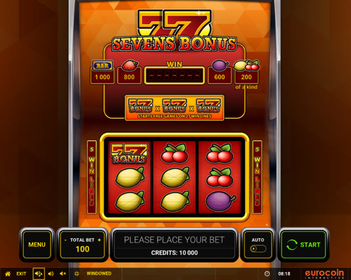 sevens bonus