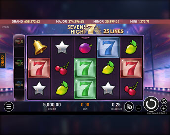 sevens high (royal slot gaming)