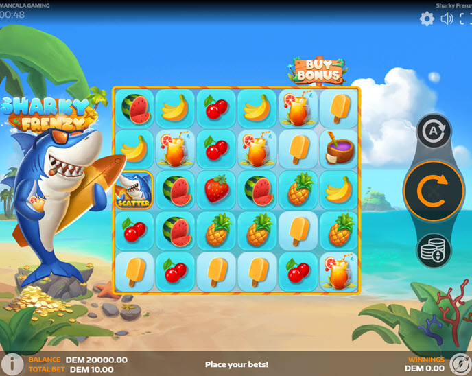 shark frenzy (mancala gaming)
