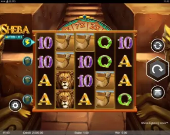 Sheba Lightning Lines