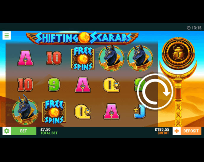 shifting scarabs