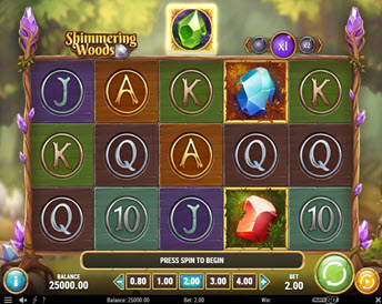 shimmering woods