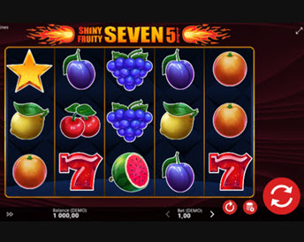 shiny fruity seven 5 lines