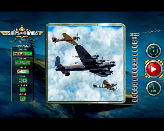 ships and bombs