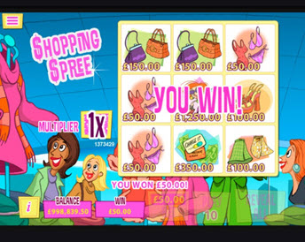shopping spree