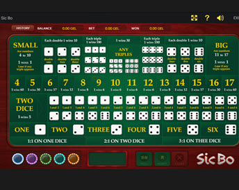 sic bo (smartsoft gaming)
