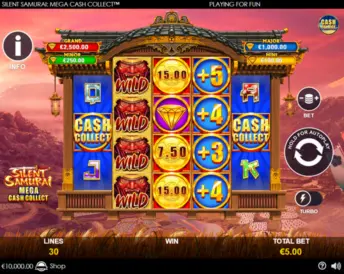 Silent Samurai Mega Cash Collect