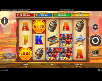 silver bullet bandit cash collect