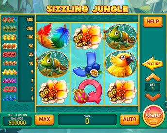 sizzling jungle (pull tabs)