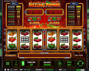 sizzling peppers