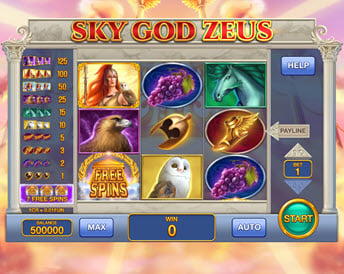 sky god zeus (3×3)