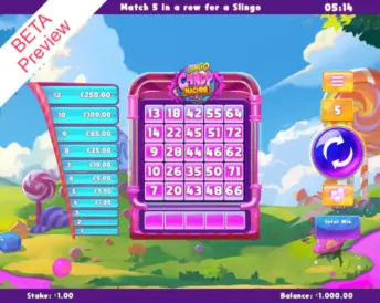 Slingo Candy Machine Blast