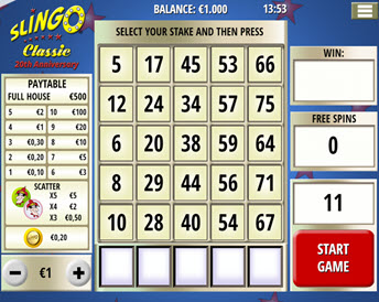 slingo classic