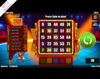 slingo press your luck