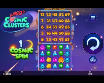 Slingo’s Cosmic Clusters