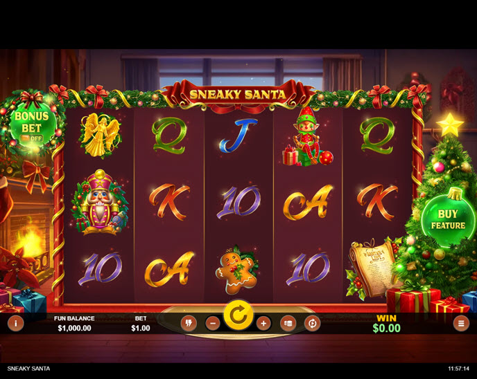sneaky santa