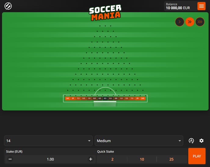 soccer mania (split the pot)