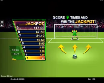 soccer striker