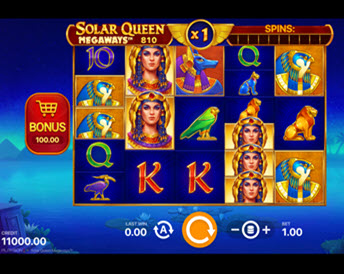 solar queen megaways