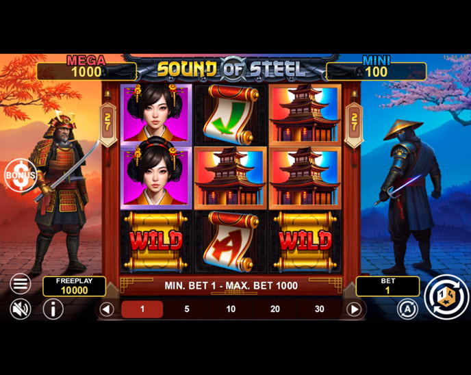 sound of steel hold & win