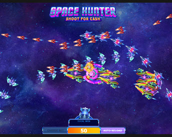 space hunter shoot for cash