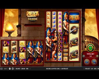 spartacus super colossal reels