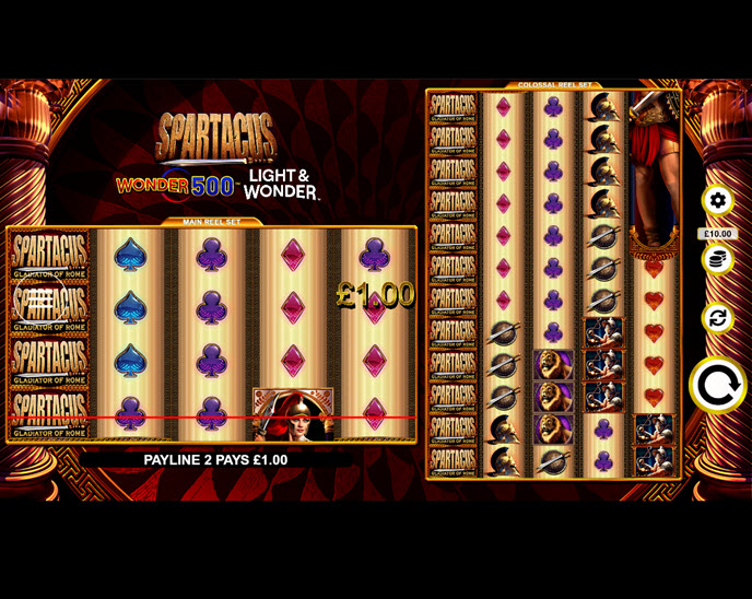 spartacus wonder 500