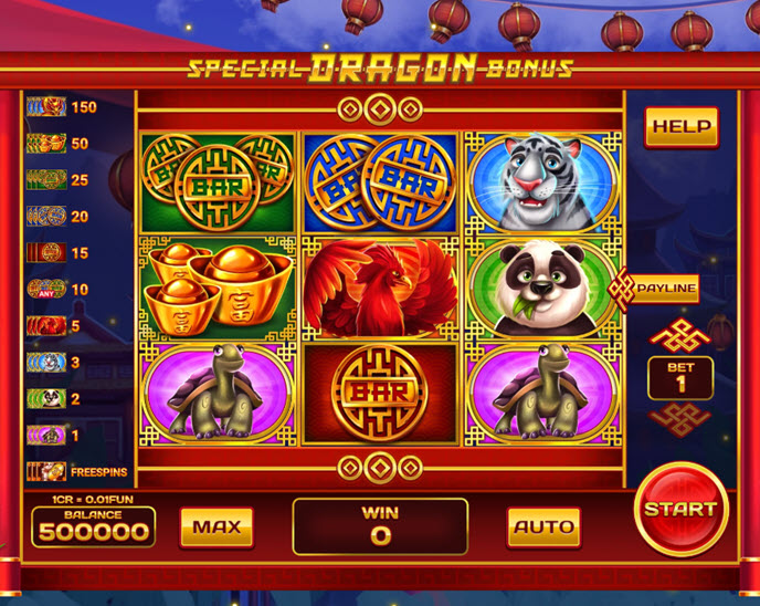 special dragon bonus (3×3)