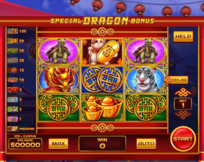 special dragon bonus (pull tabs)