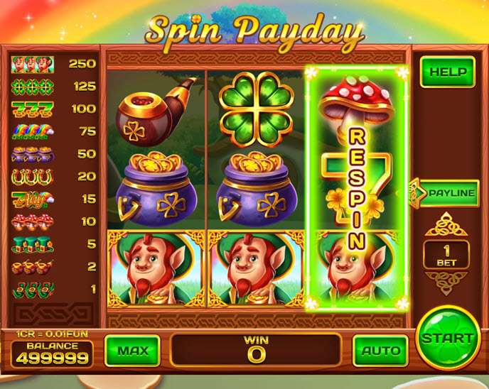 spin payday respin