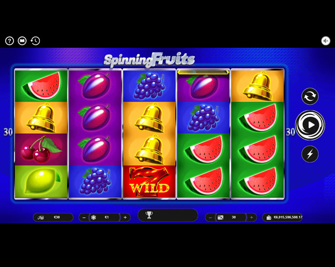 spinning fruits