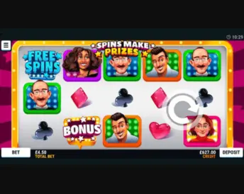 Spins Make Prizes