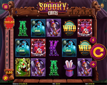 spooky circus