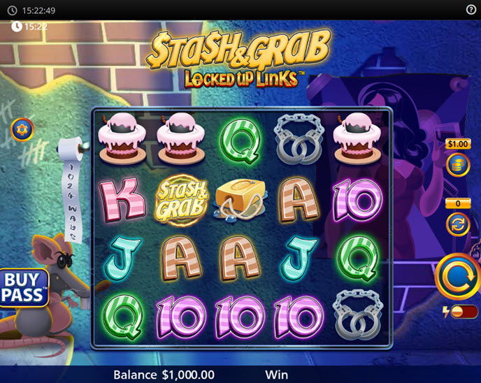 stash and grab: locked up links