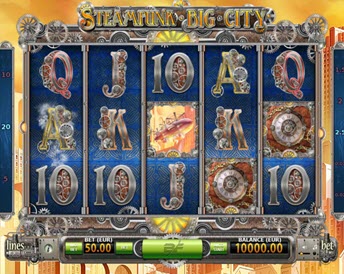 steampunk big city