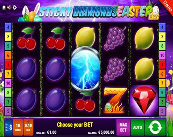 sticky diamonds easter egg