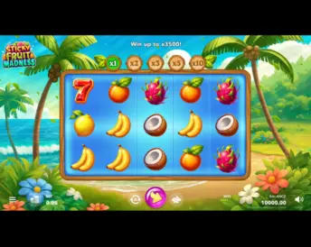 Sticky Fruit Madness