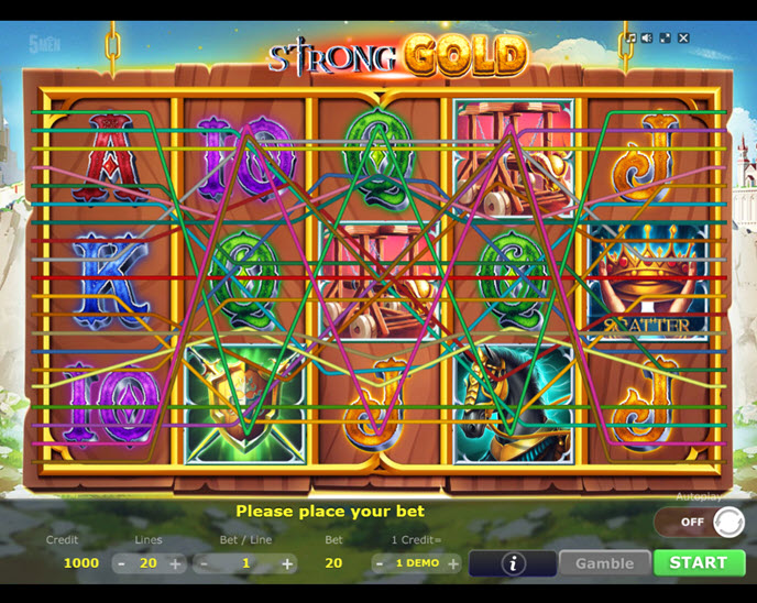 strong gold